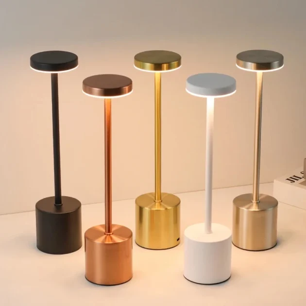 Lampe de Table Sans Fil Rechargeable – Tactile 3 Lumières